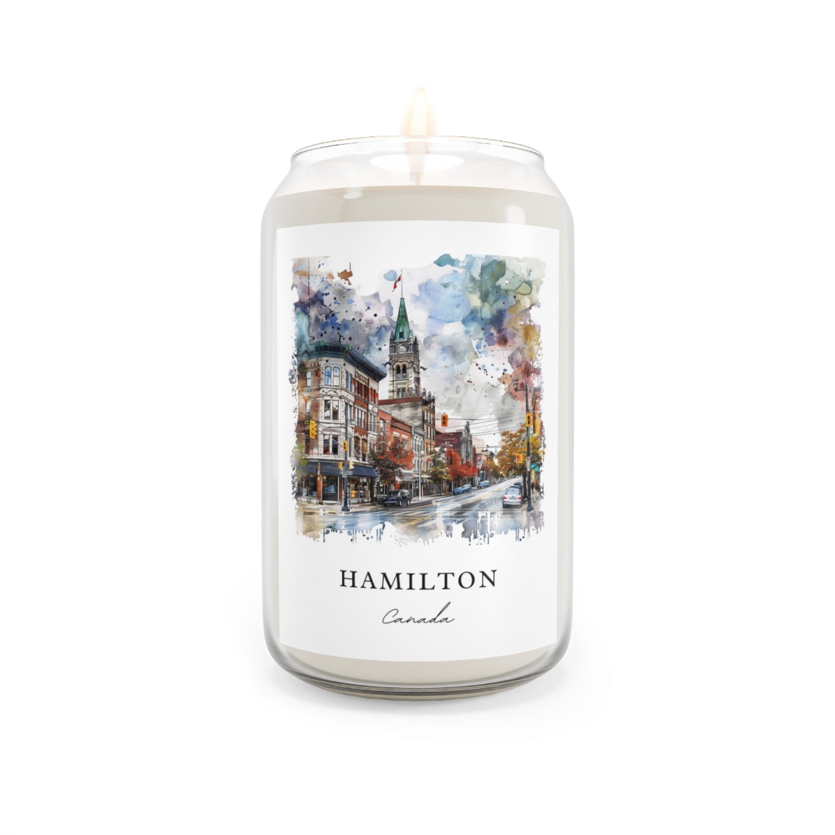 Hamilton, Canada scented soy candle