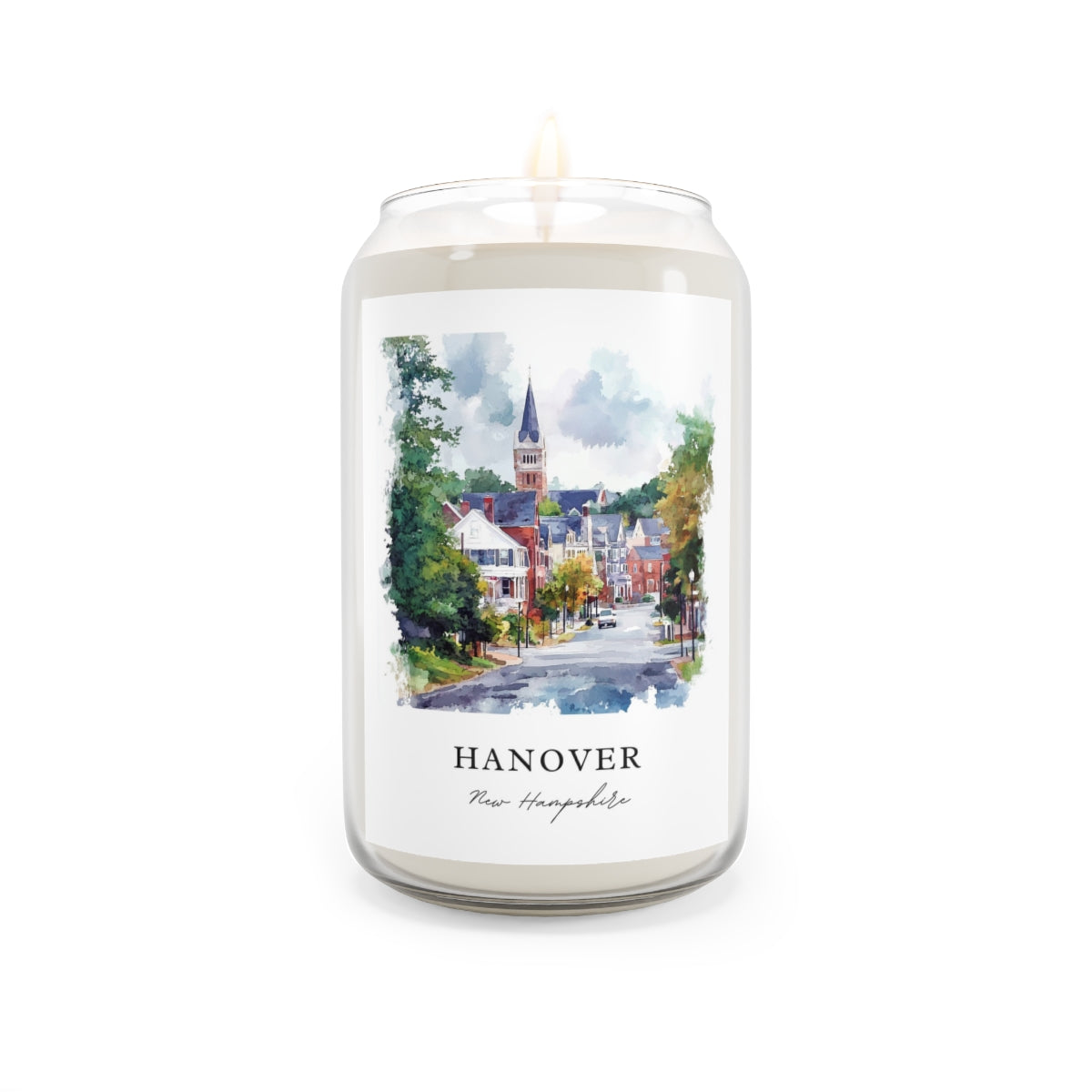 Hanover, New Hampshire scented soy candle