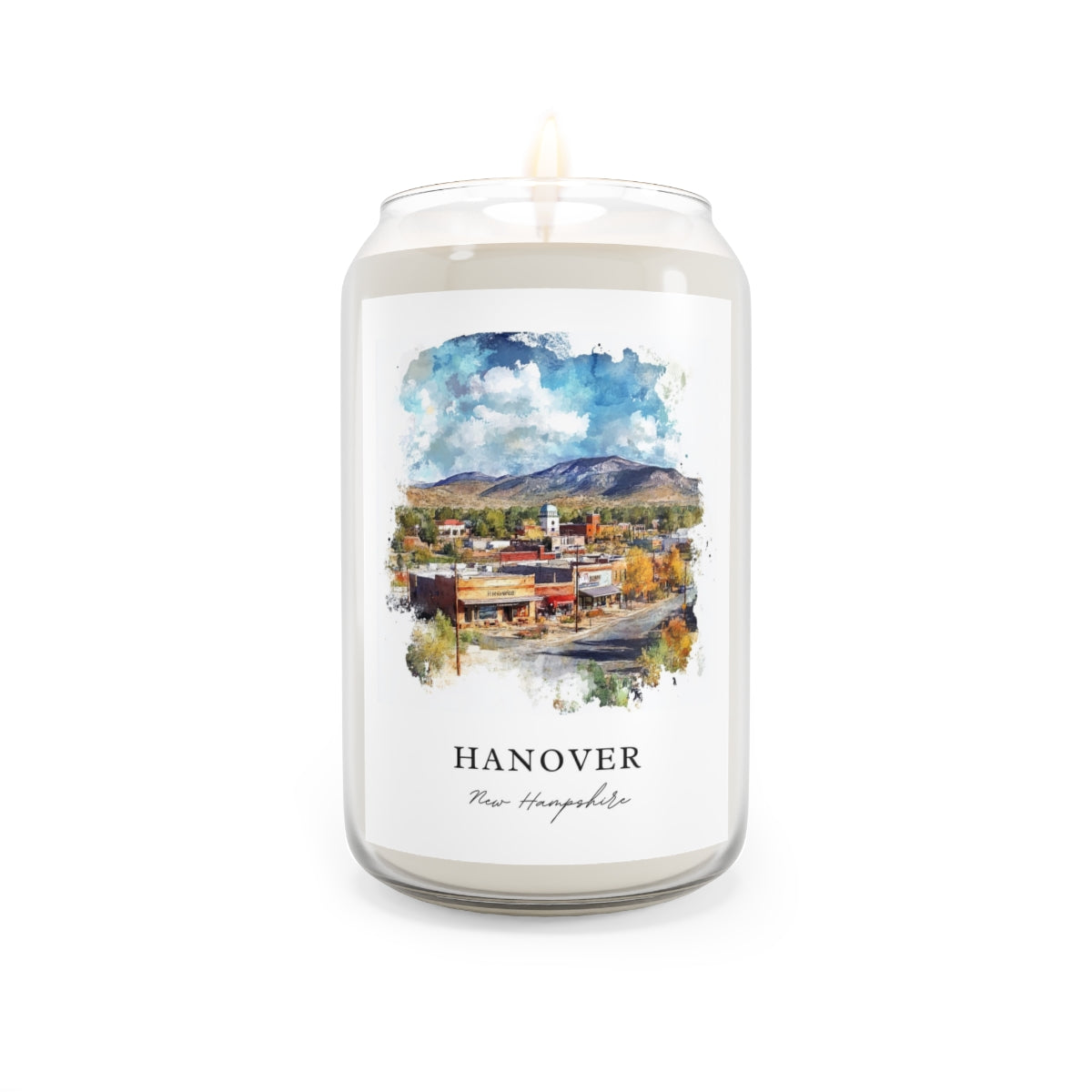 Hanover, New Hampshire scented soy candle
