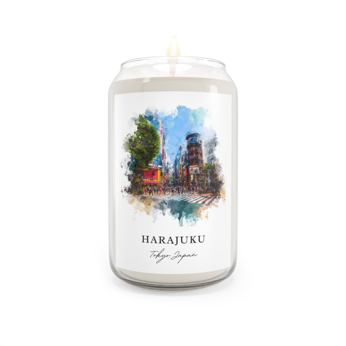 Harajuku, Tokyo Japan scented soy candle