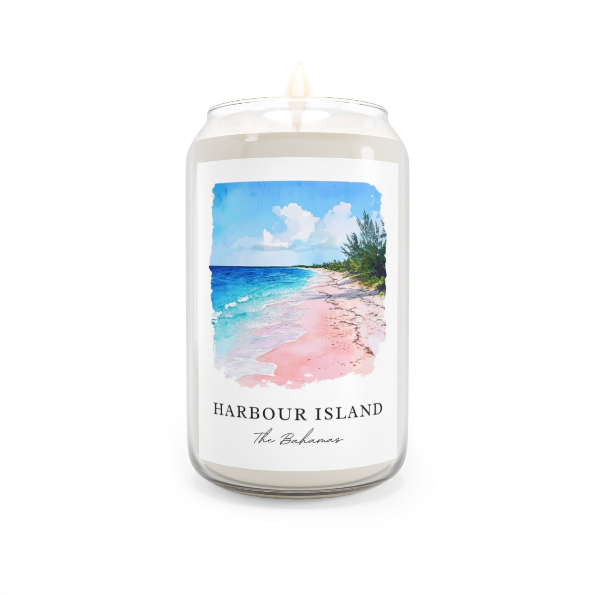Harbour Island, The Bahamas scented soy candle
