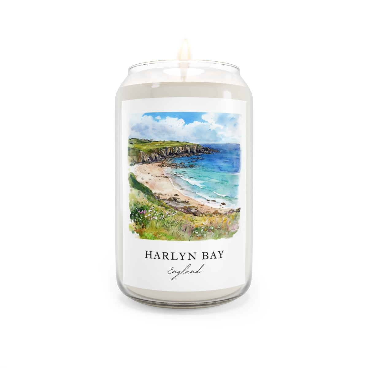 Harlyn Bay, England scented soy candle