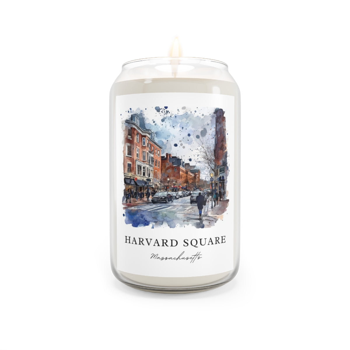 Harvard Square, Massachusetts scented soy candle
