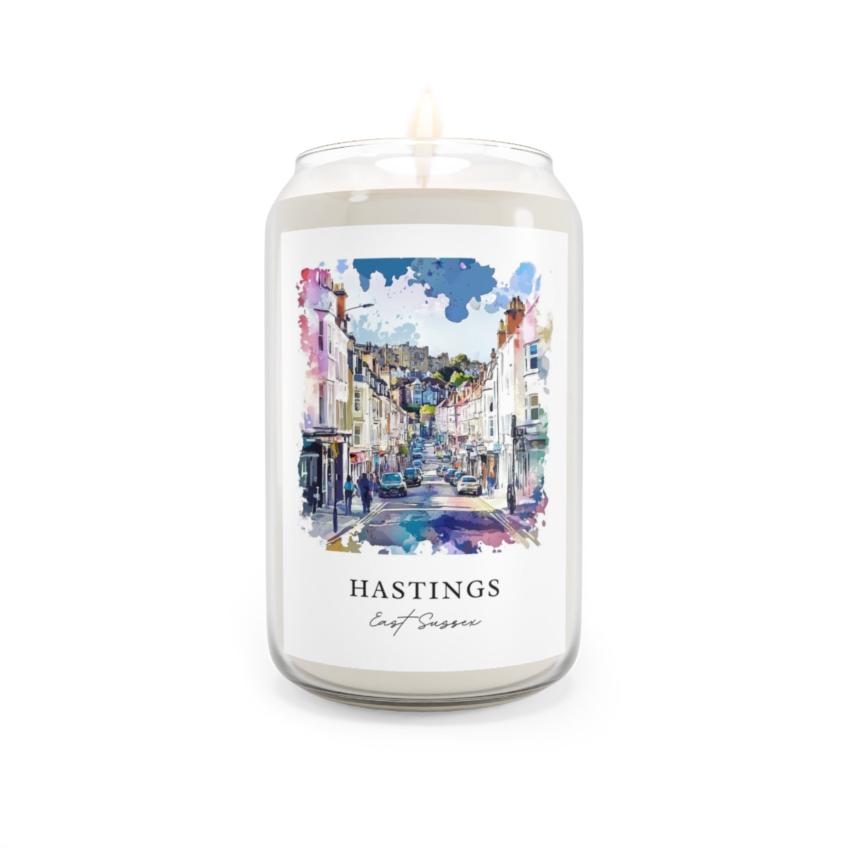 Hastings, East Sussex scented soy candle