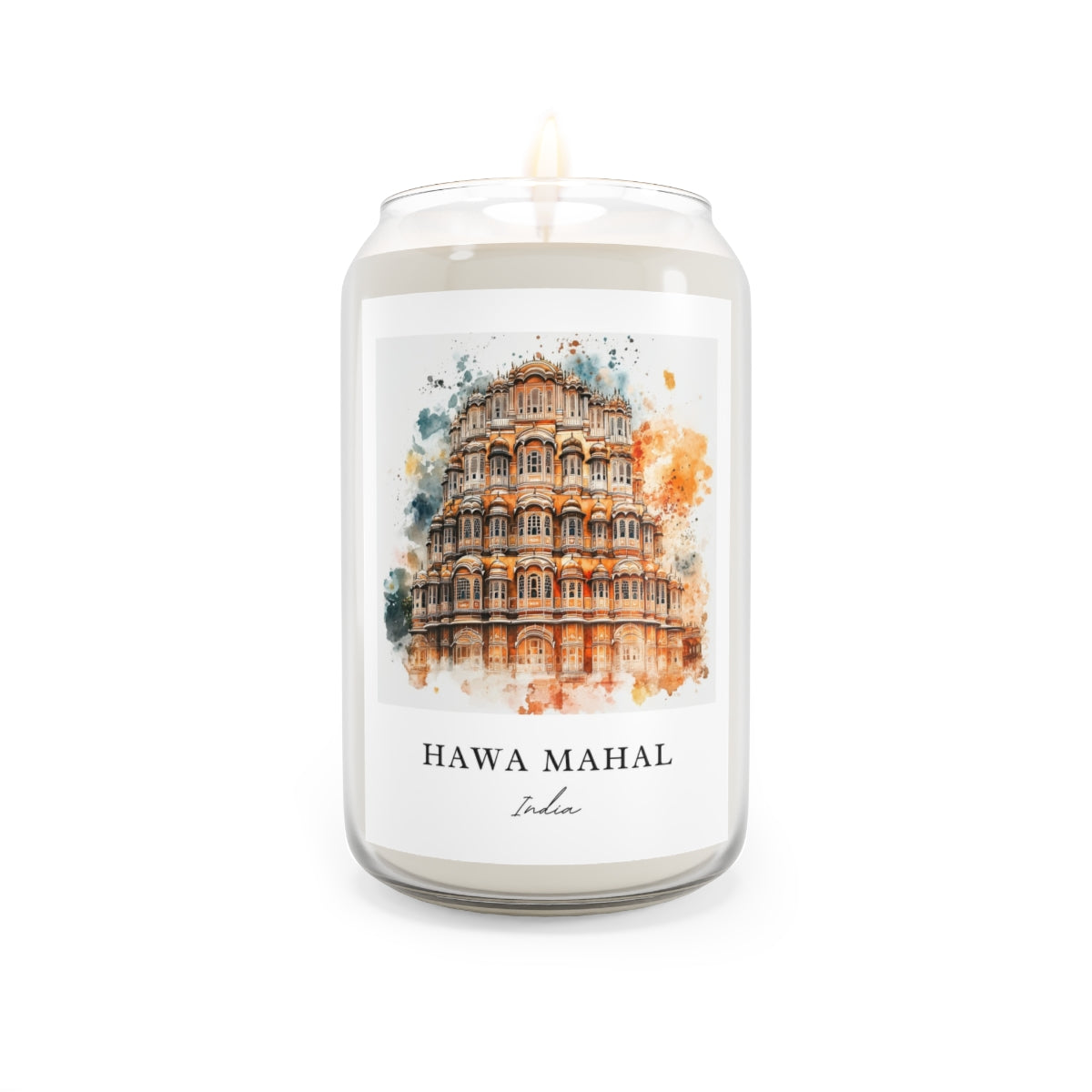 Hawa Mahal, India scented soy candle
