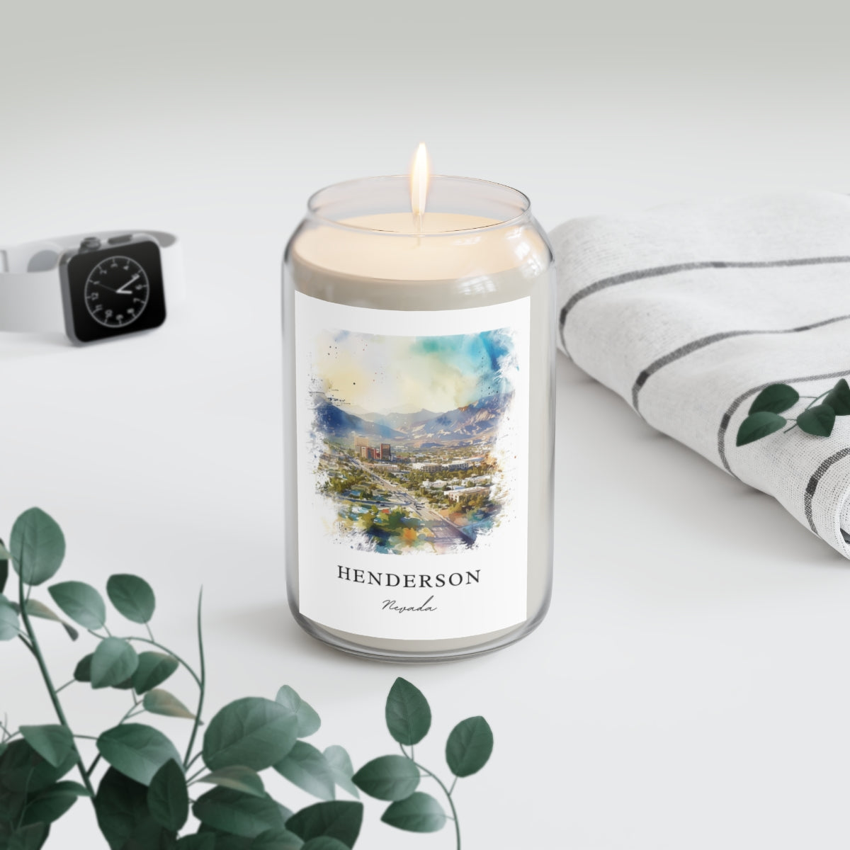 Henderson, Nevada scented soy candle