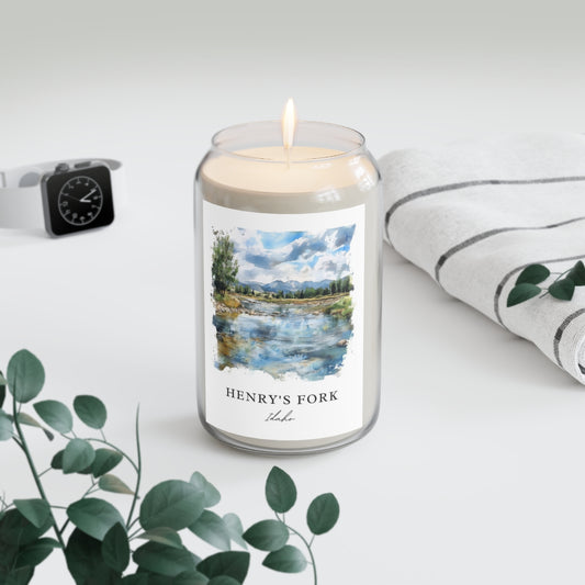 Henry's Fork, Idaho scented soy candle