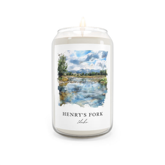 Henry's Fork, Idaho scented soy candle