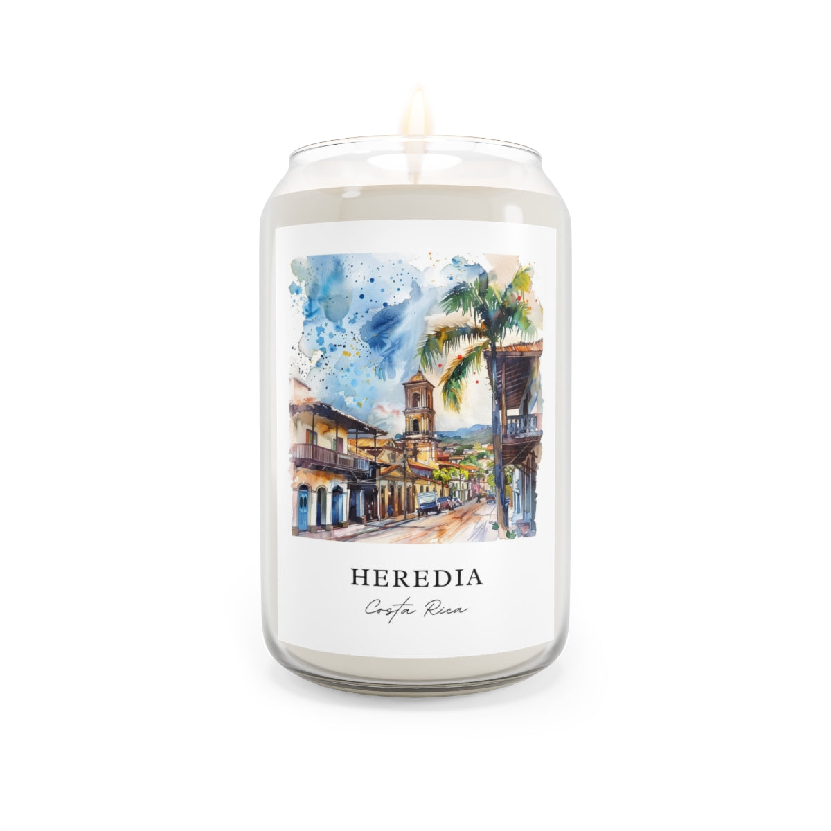 Heredia, Costa Rica scented soy candle
