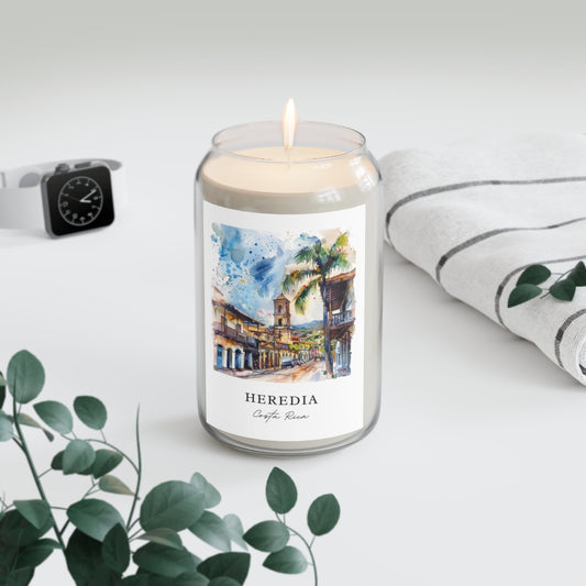 Heredia, Costa Rica scented soy candle