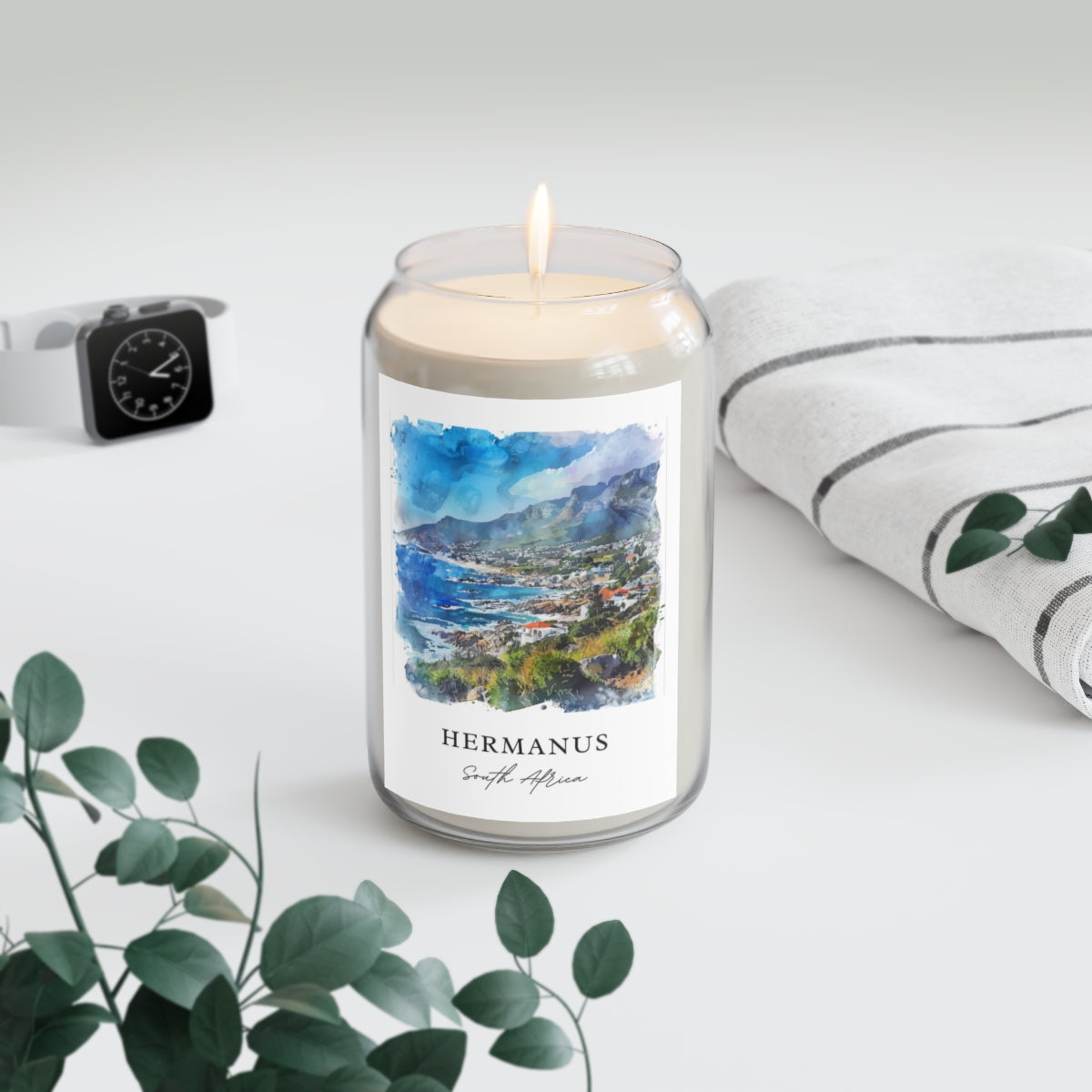 Hermanus, South Africa scented soy candle