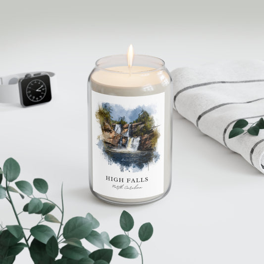 High Falls, North Carolina scented soy candle