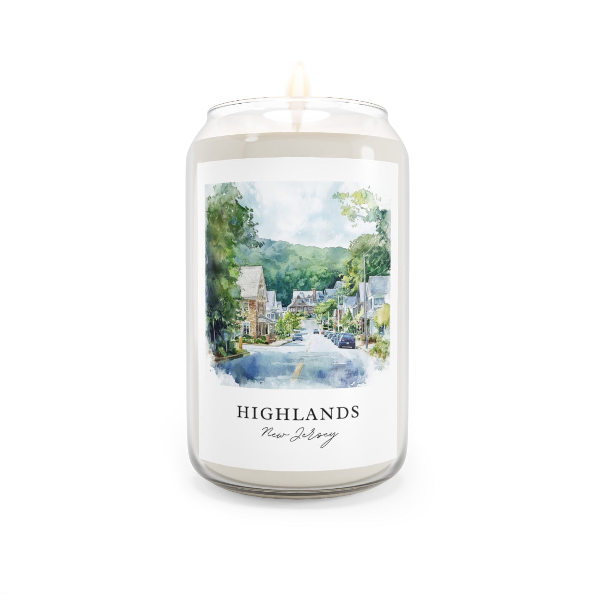 Highlands, New Jersey scented soy candle