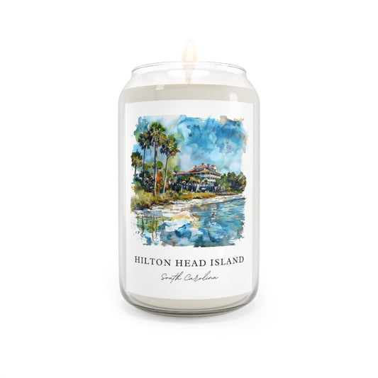 Hilton Head Island, South Carolina scented soy candle