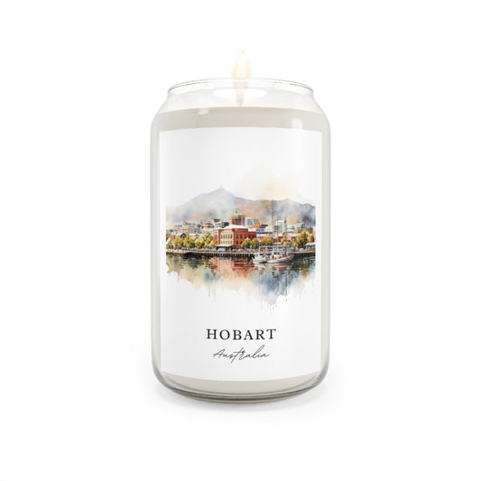 Hobart, Australia scented soy candle