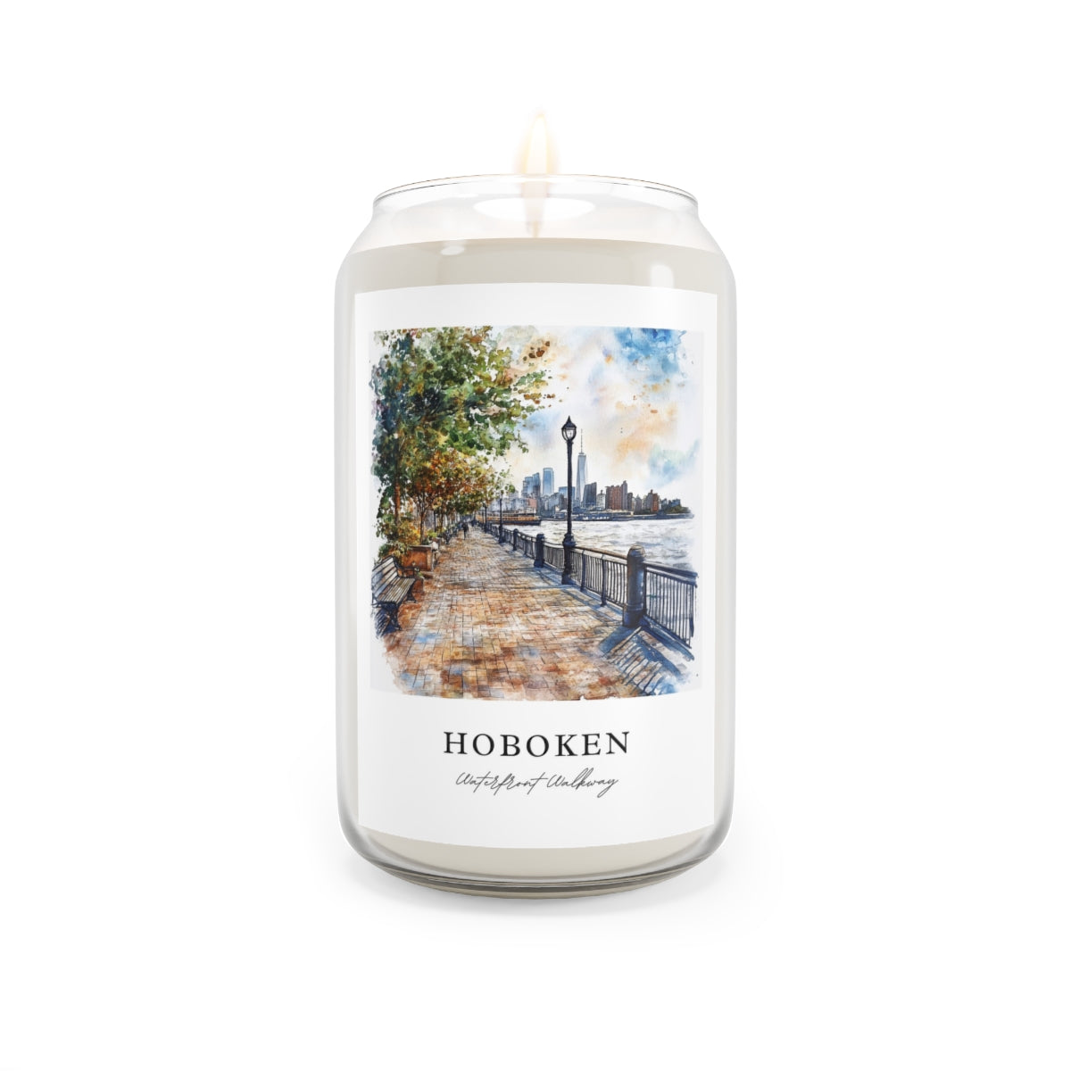 Hoboken, Waterfront Walkway scented soy candle