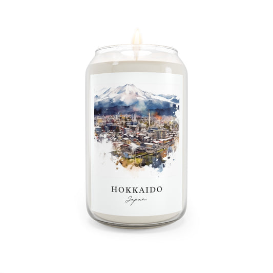 Hokkaido, Japan scented soy candle