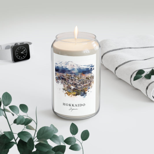Hokkaido, Japan scented soy candle
