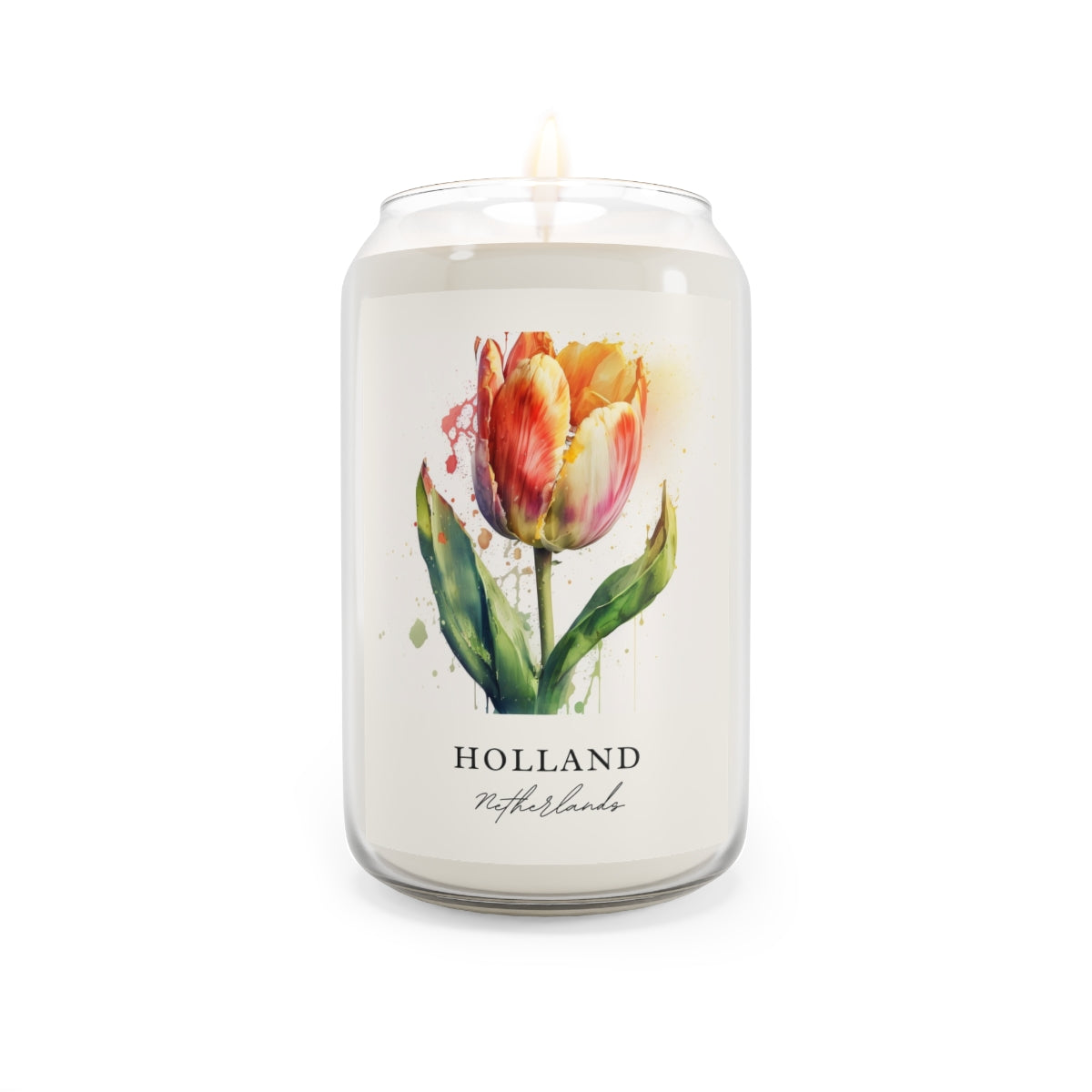 Holland, Netherlands scented soy candle