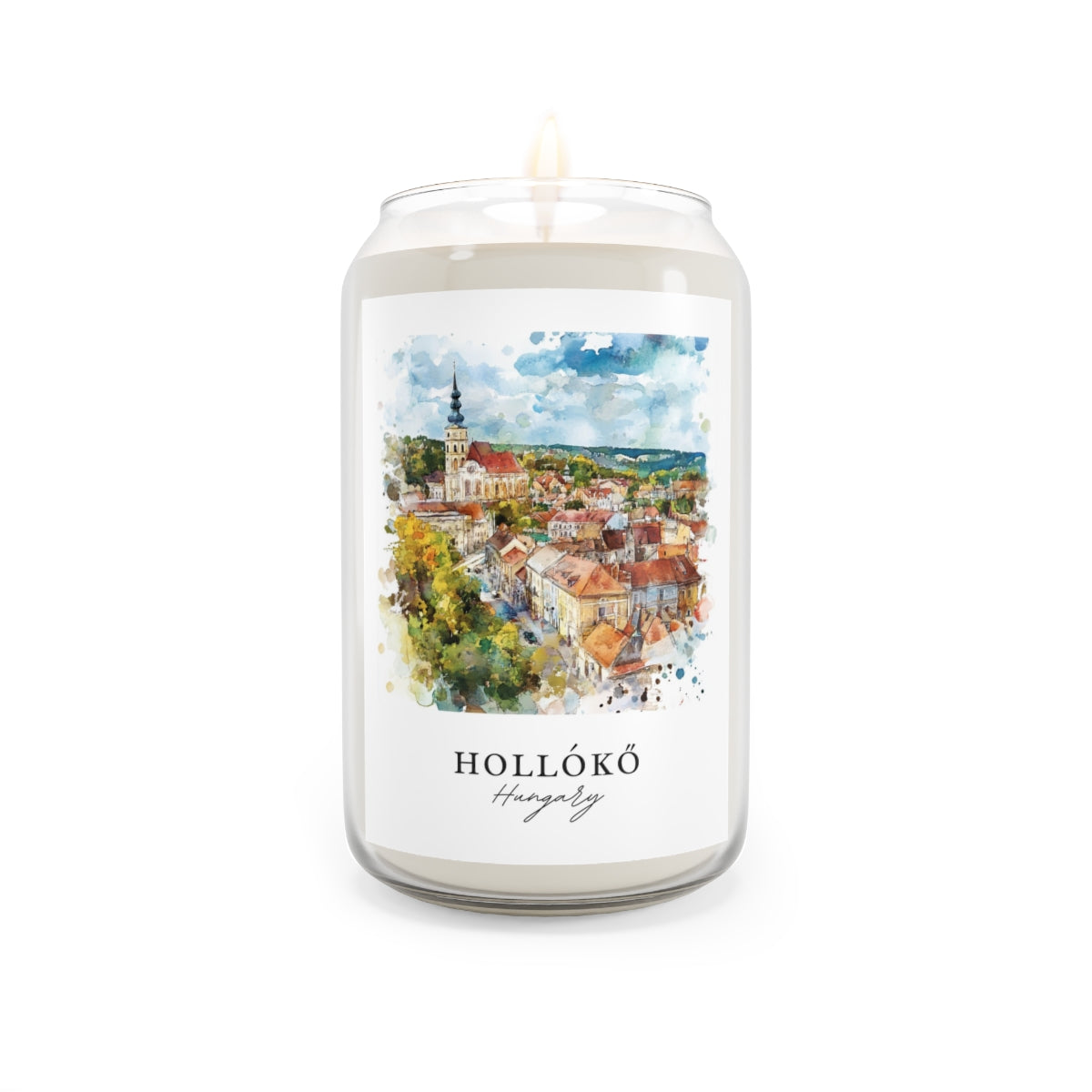 Hollókő, Hungary scented soy candle