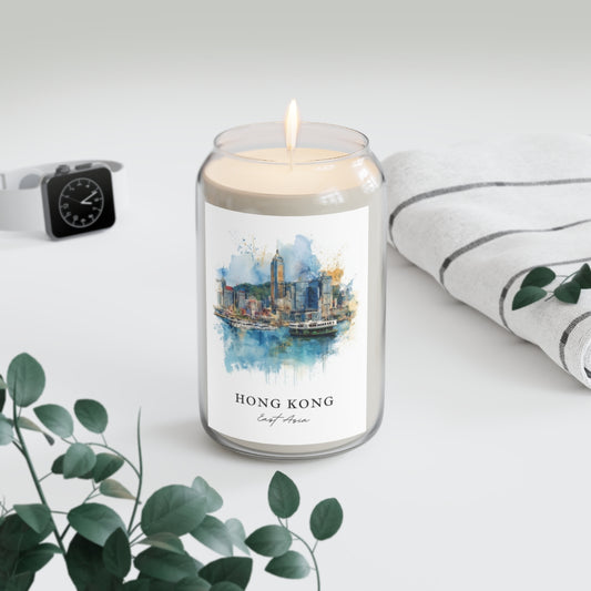 Hong Kong, East Asia scented soy candle