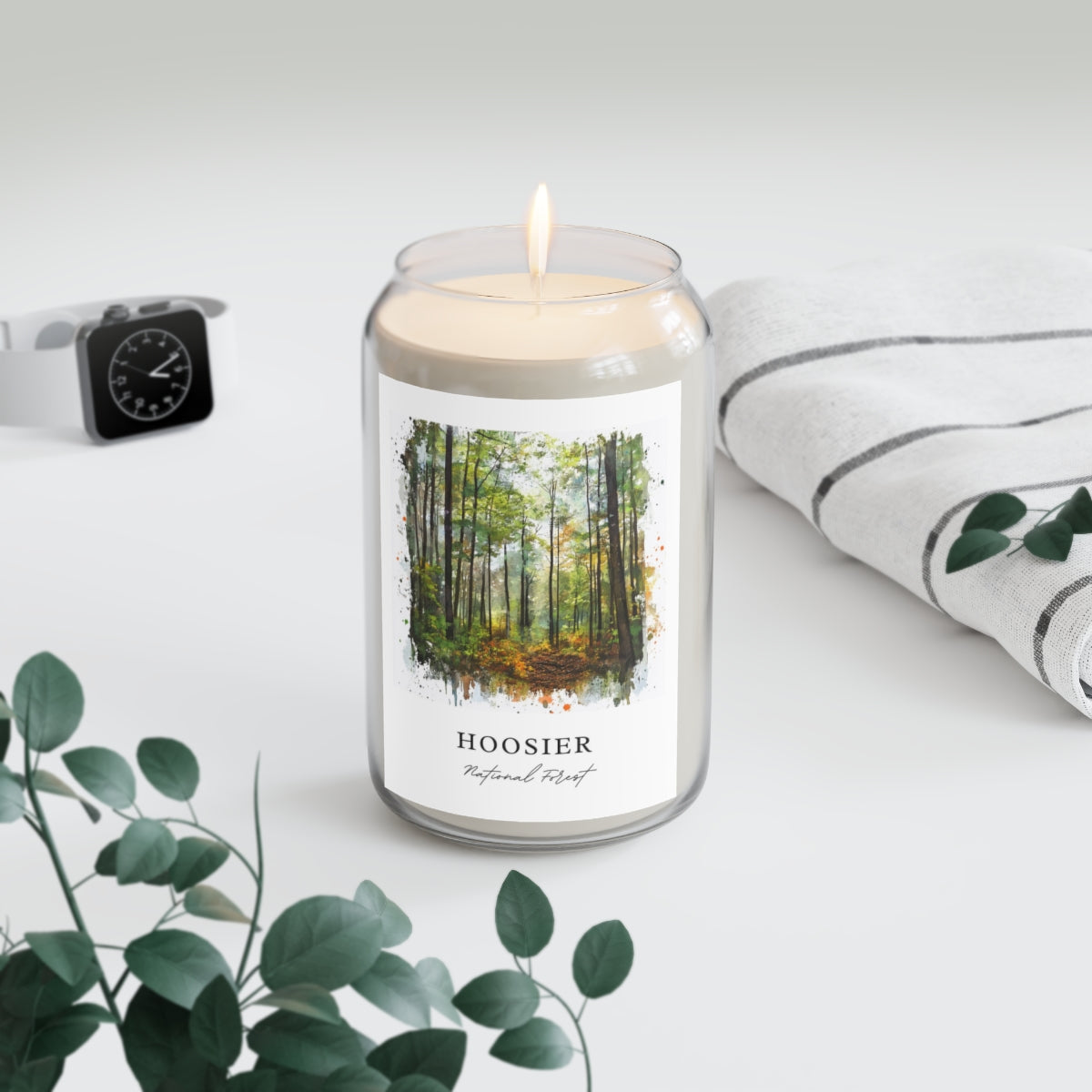 Hoosier, National Forest scented soy candle