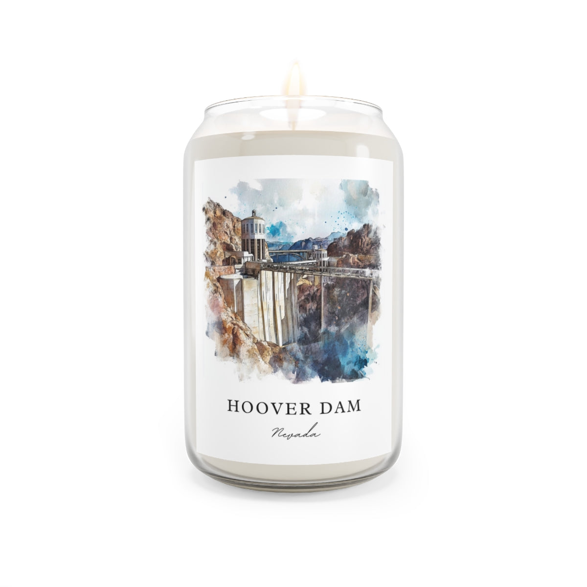 Hoover Dam, Nevada scented soy candle