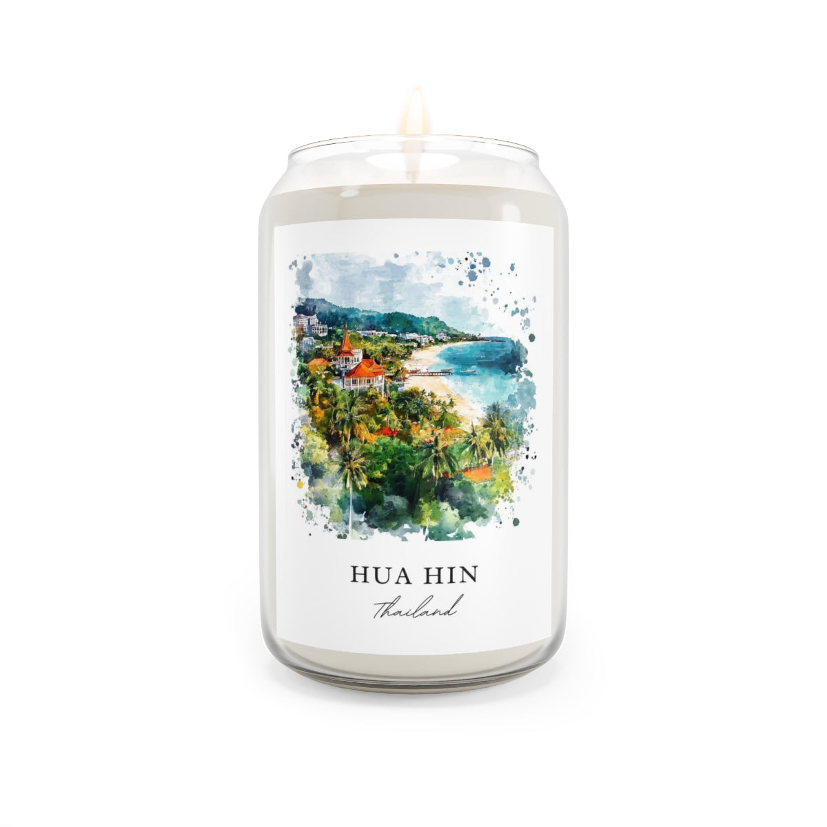 Hua Hin, Thailand scented soy candle