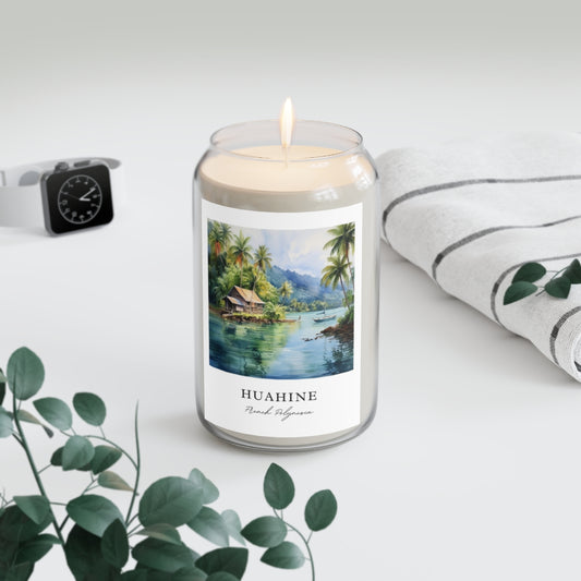 Huahine, French Polynesia scented soy candle