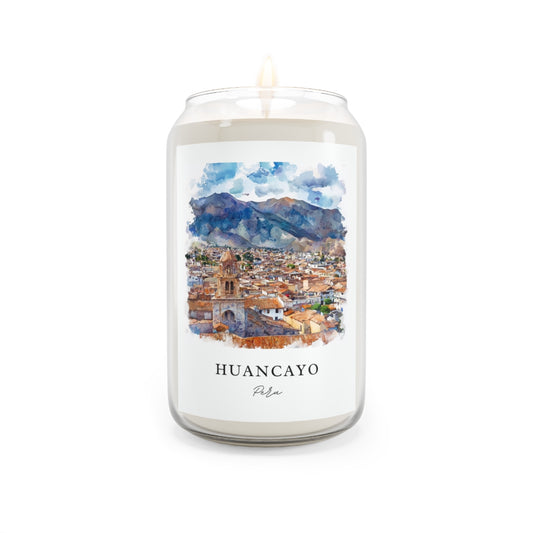 Huancayo, Peru scented soy candle