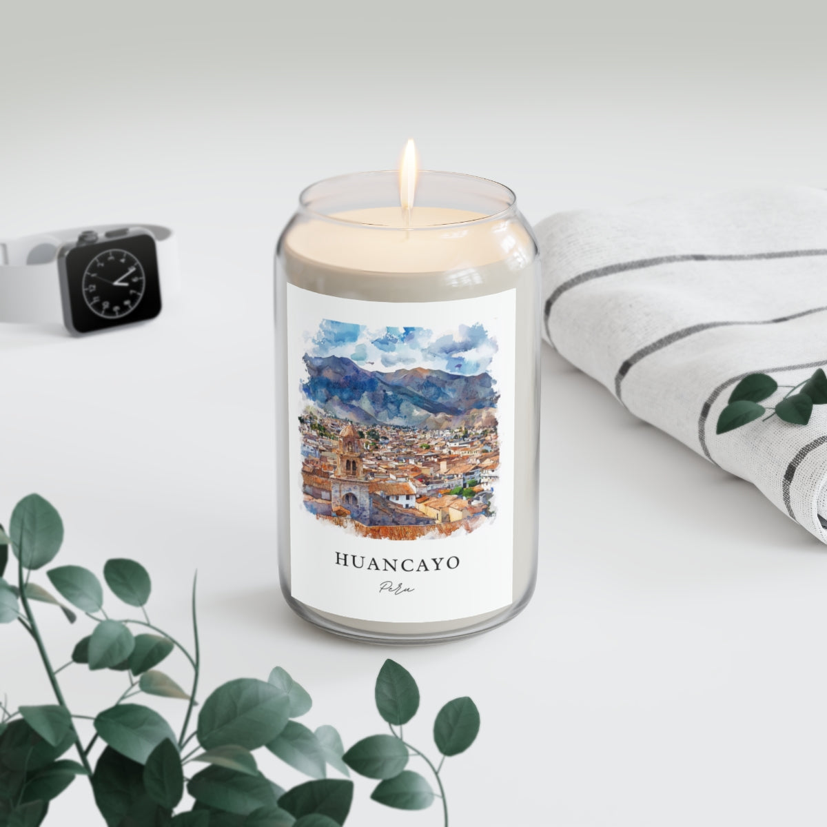 Huancayo, Peru scented soy candle