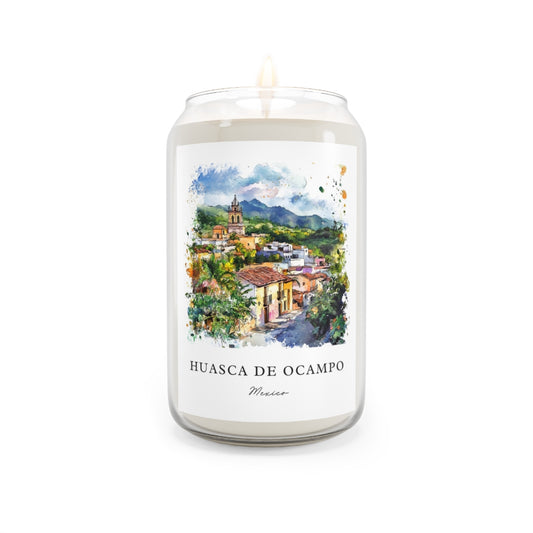 Huasca De Ocampo, Mexico scented soy candle