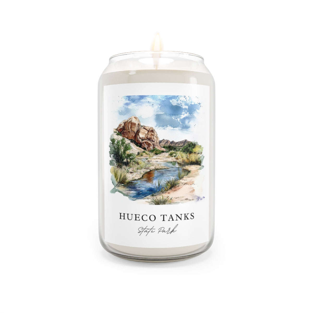 Hueco Tanks, State Park scented soy candle