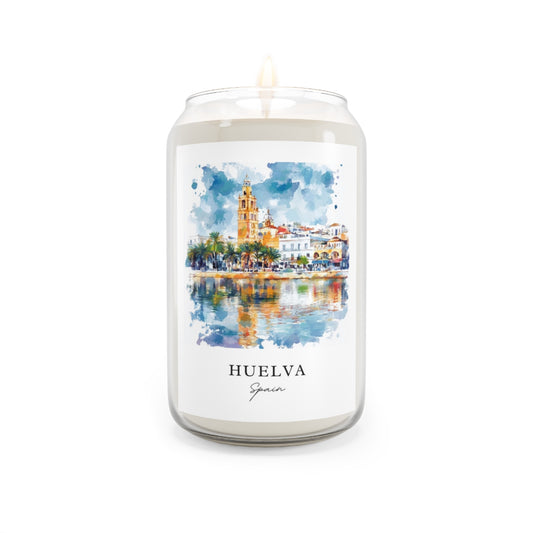 Huelva, Spain scented soy candle