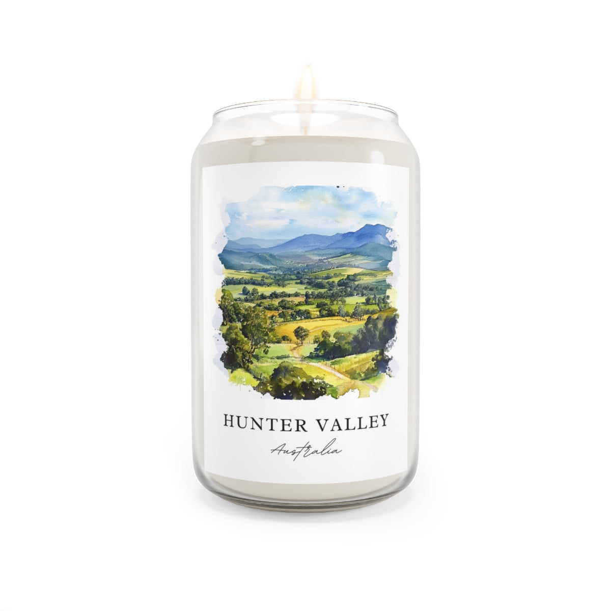Hunter Valley, Australia scented soy candle
