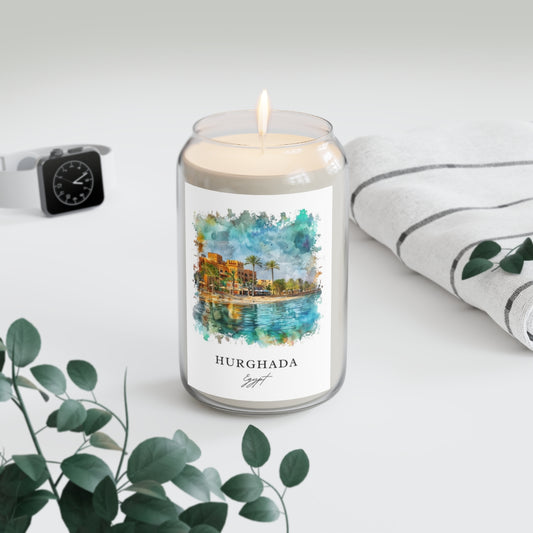 Hurghada, Egypt scented soy candle