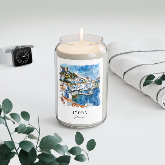 Hydra, Greece scented soy candle