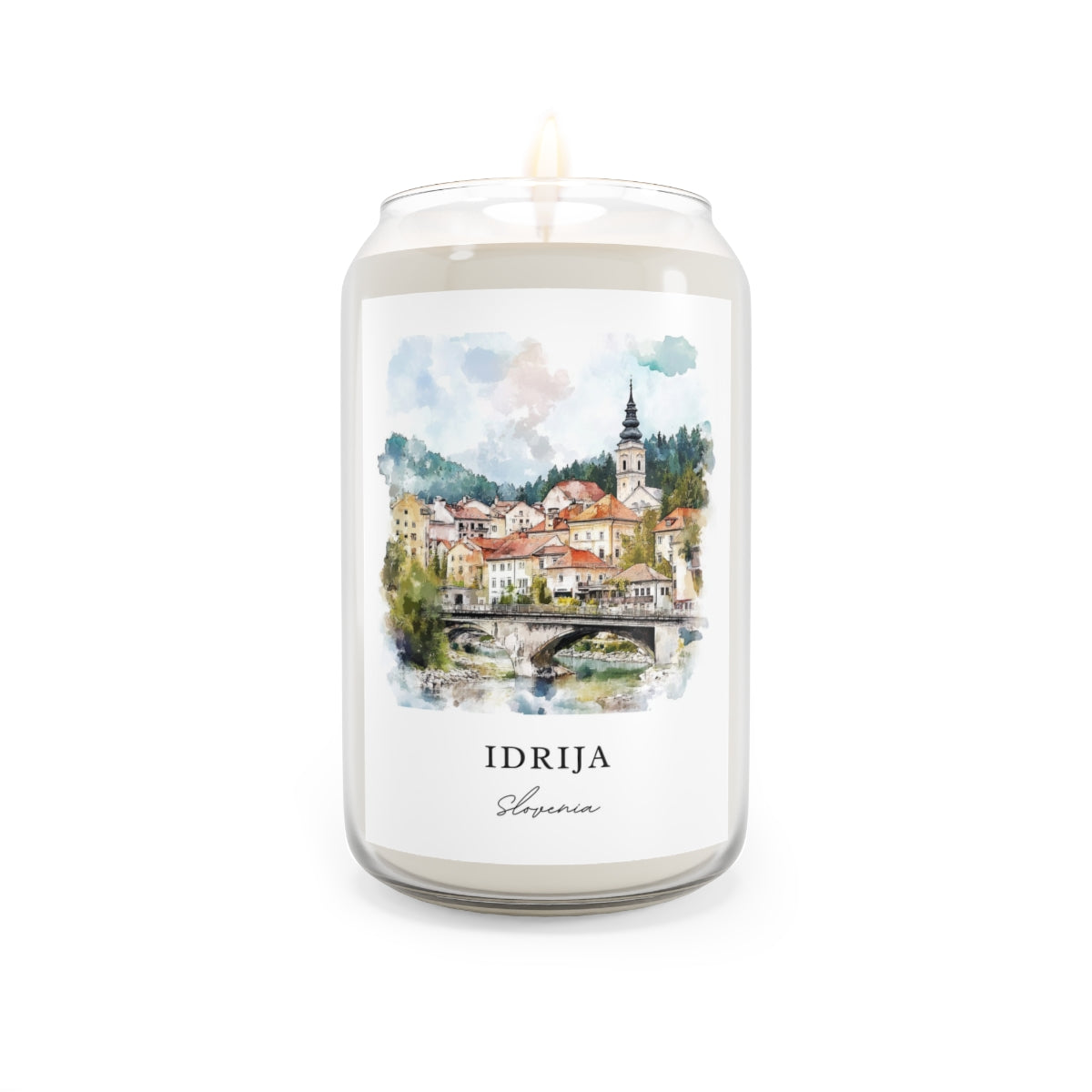 Idrija, Slovenia scented soy candle