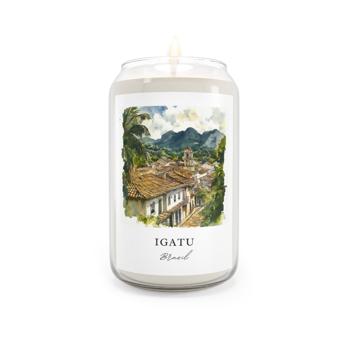 Igatu, Brazil scented soy candle