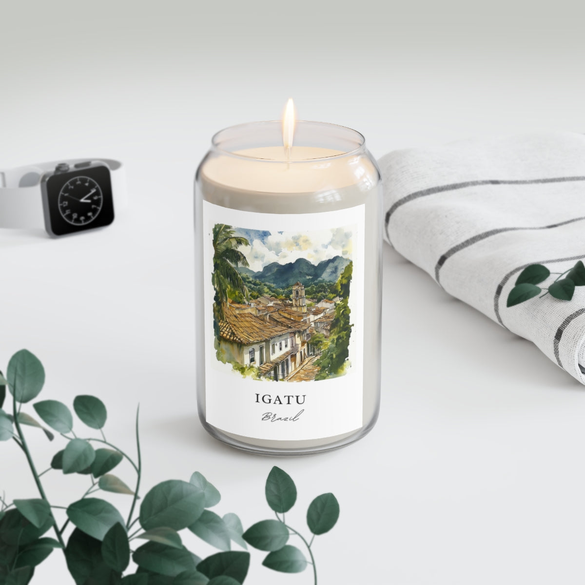 Igatu, Brazil scented soy candle