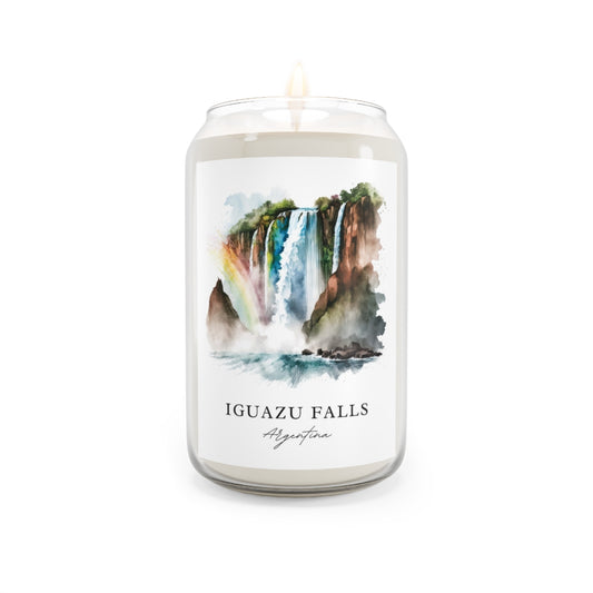 Iguazu Falls, Argentina scented soy candle