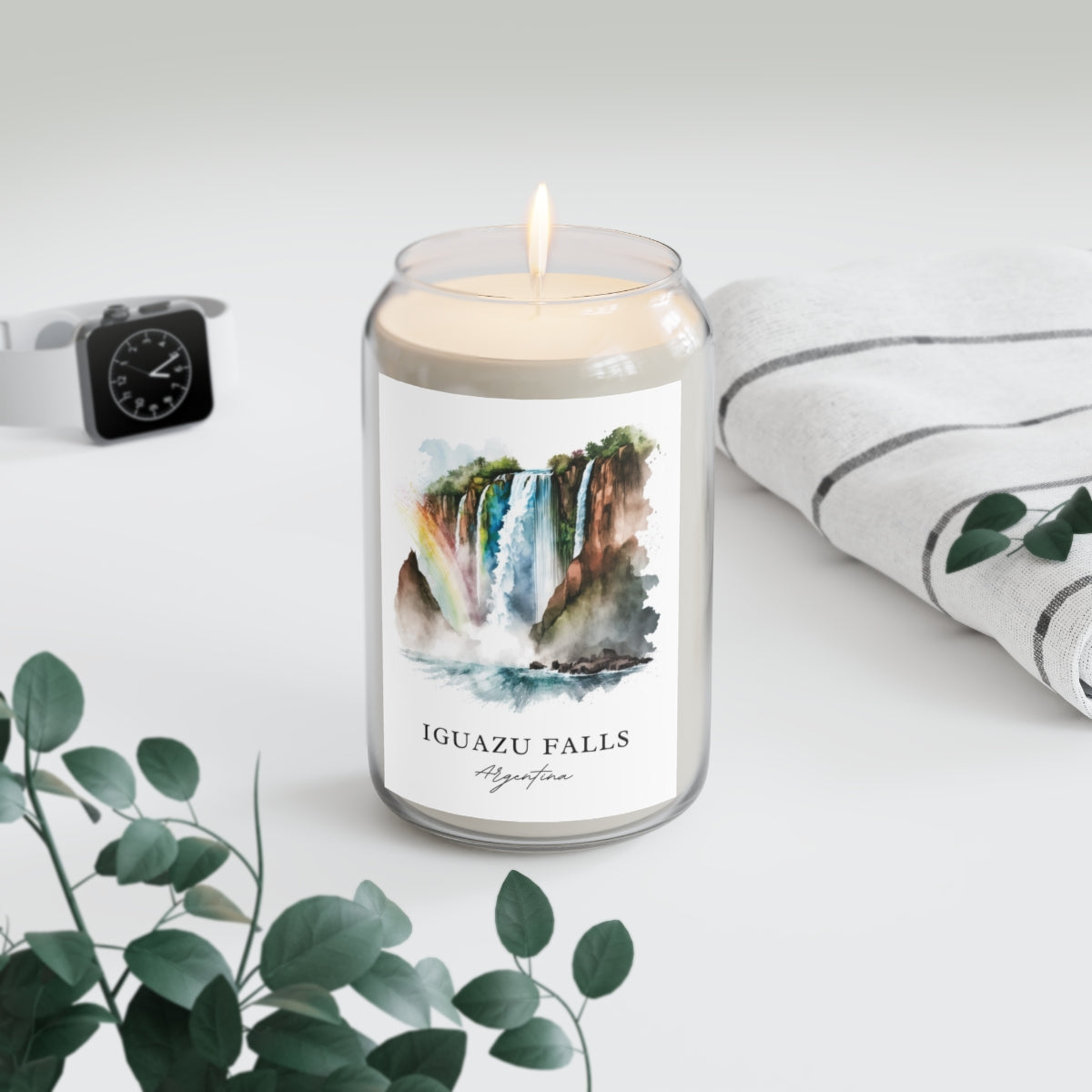 Iguazu Falls, Argentina scented soy candle