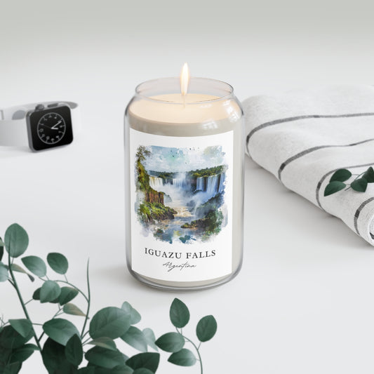 Iguazu Falls, Argentina scented soy candle