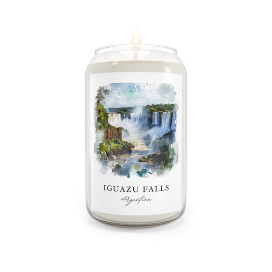 Iguazu Falls, Argentina scented soy candle