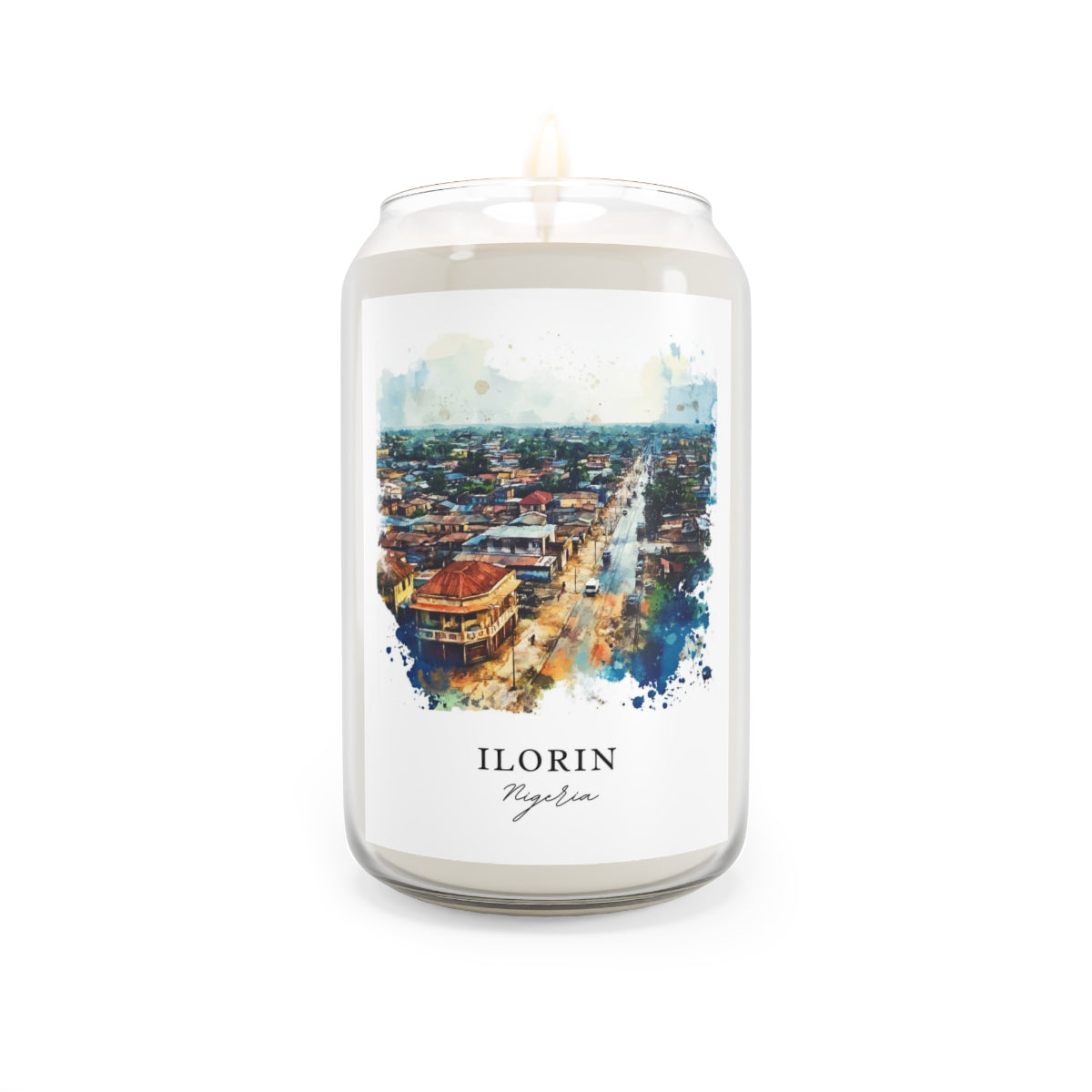 Ilorin, Nigeria scented soy candle