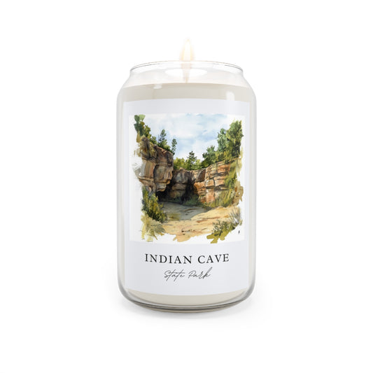 Indian Cave, State Park scented soy candle