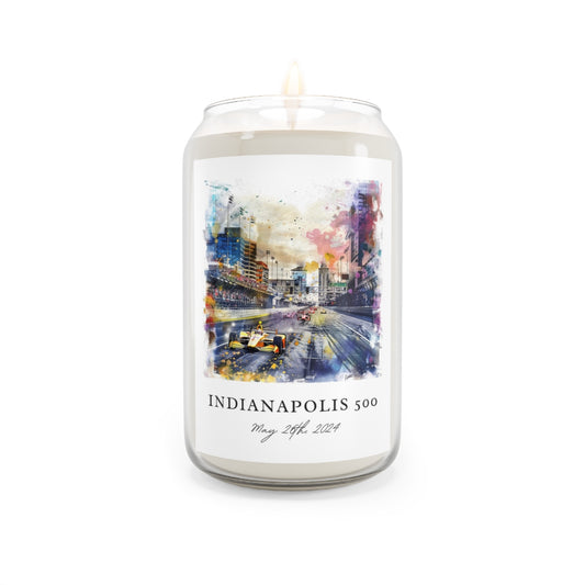 Indianapolis 500, May 26th, 2024 scented soy candle