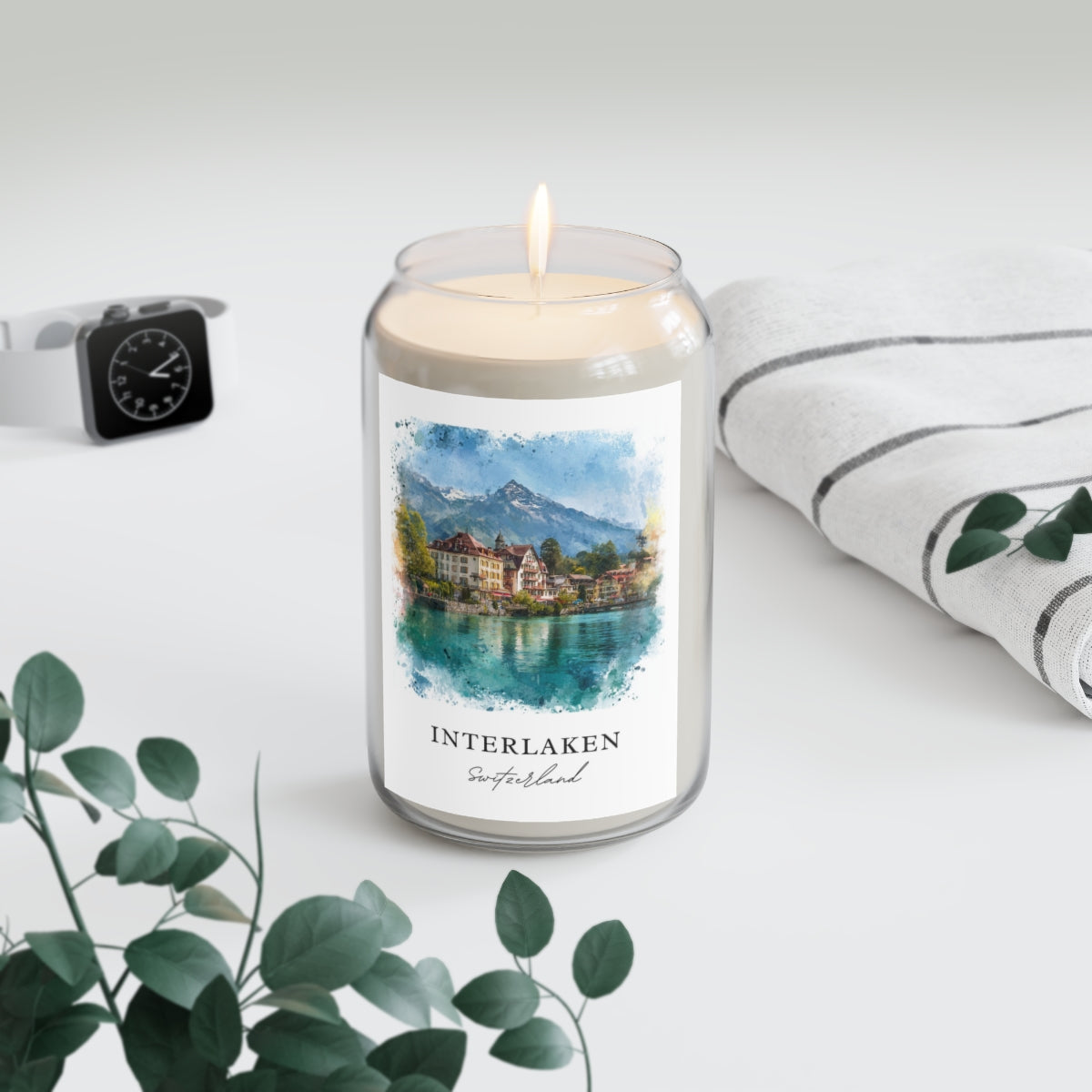 Interlaken, Switzerland scented soy candle