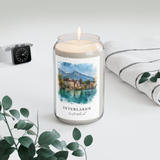 Interlaken, Switzerland scented soy candle