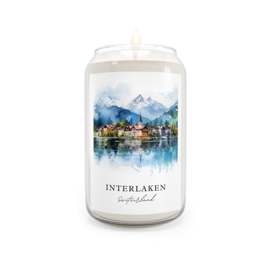 Interlaken, Switzerland scented soy candle